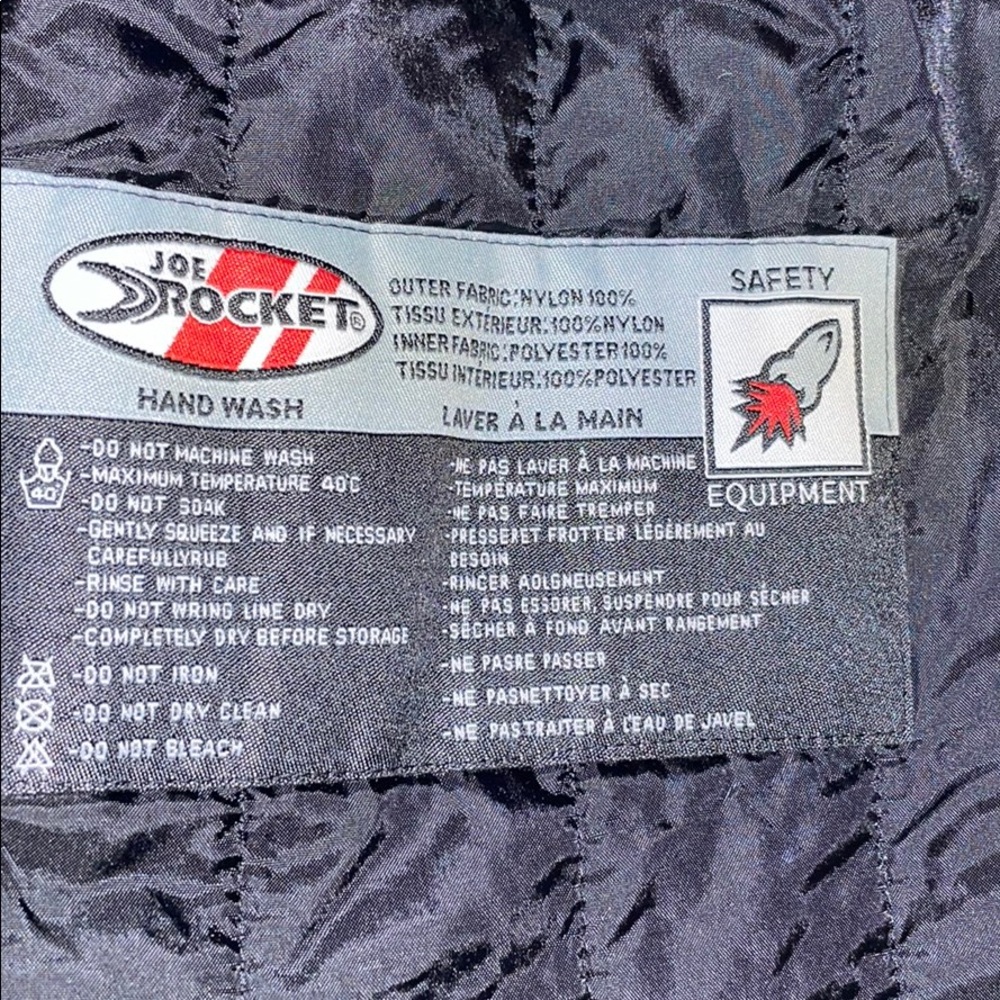 Joe Rocket Atomic Motorcycle Padded Jacket View 6